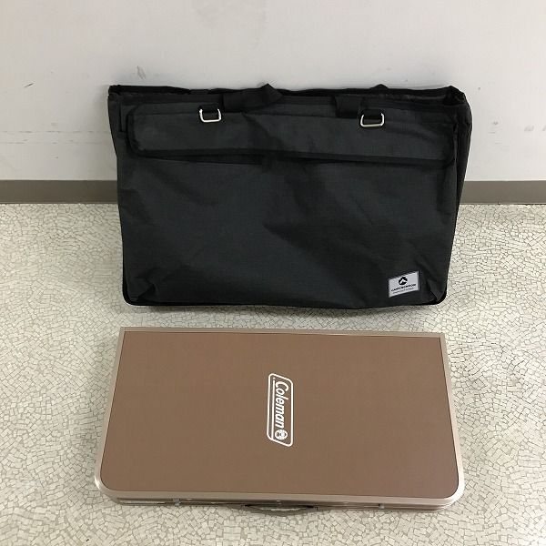 U760 [人気] COLEMAN×BEAUTY&amp;YOUTH コールマン×ビューティー&amp;ユース 折りたたみテーブル バッグ付き | Y★ COLEMAN × 北山雅和 × BEAUTY&YOUTH＞ ミニ テーブル