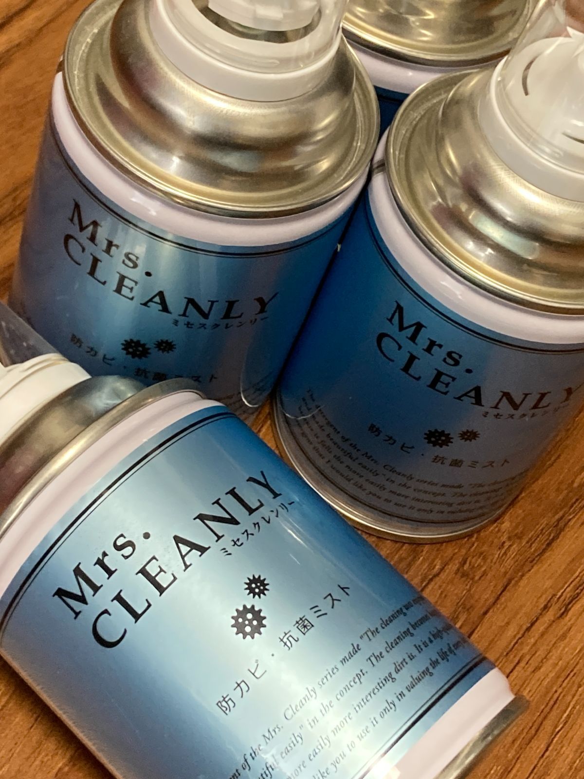 ミセスクレンリー 防カビ・防菌ミスト 4本セット ショップジャパン