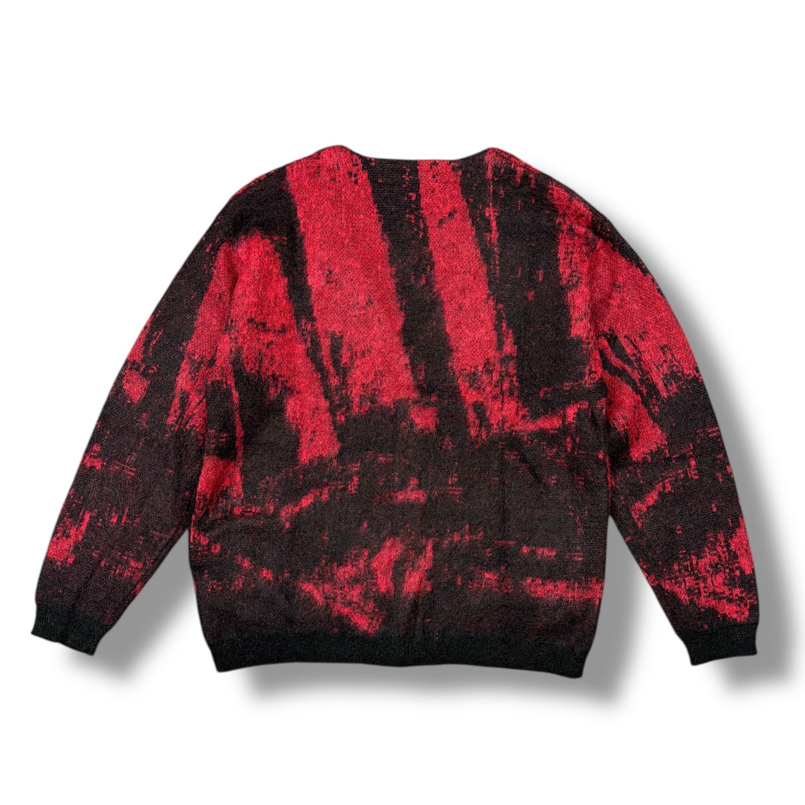 参考上代48400円 未使用品 YOKE 24AW JACQUARD MOHAIR CARDIGAN