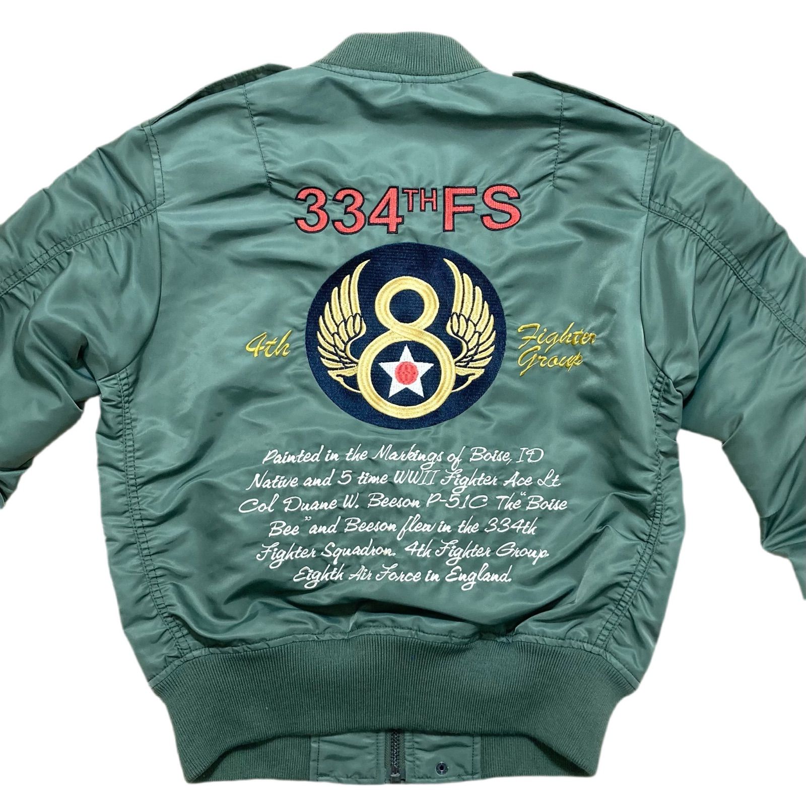 AVIREX / アヴィレックス L-2B フライトジャケット 334TH FIGTHER