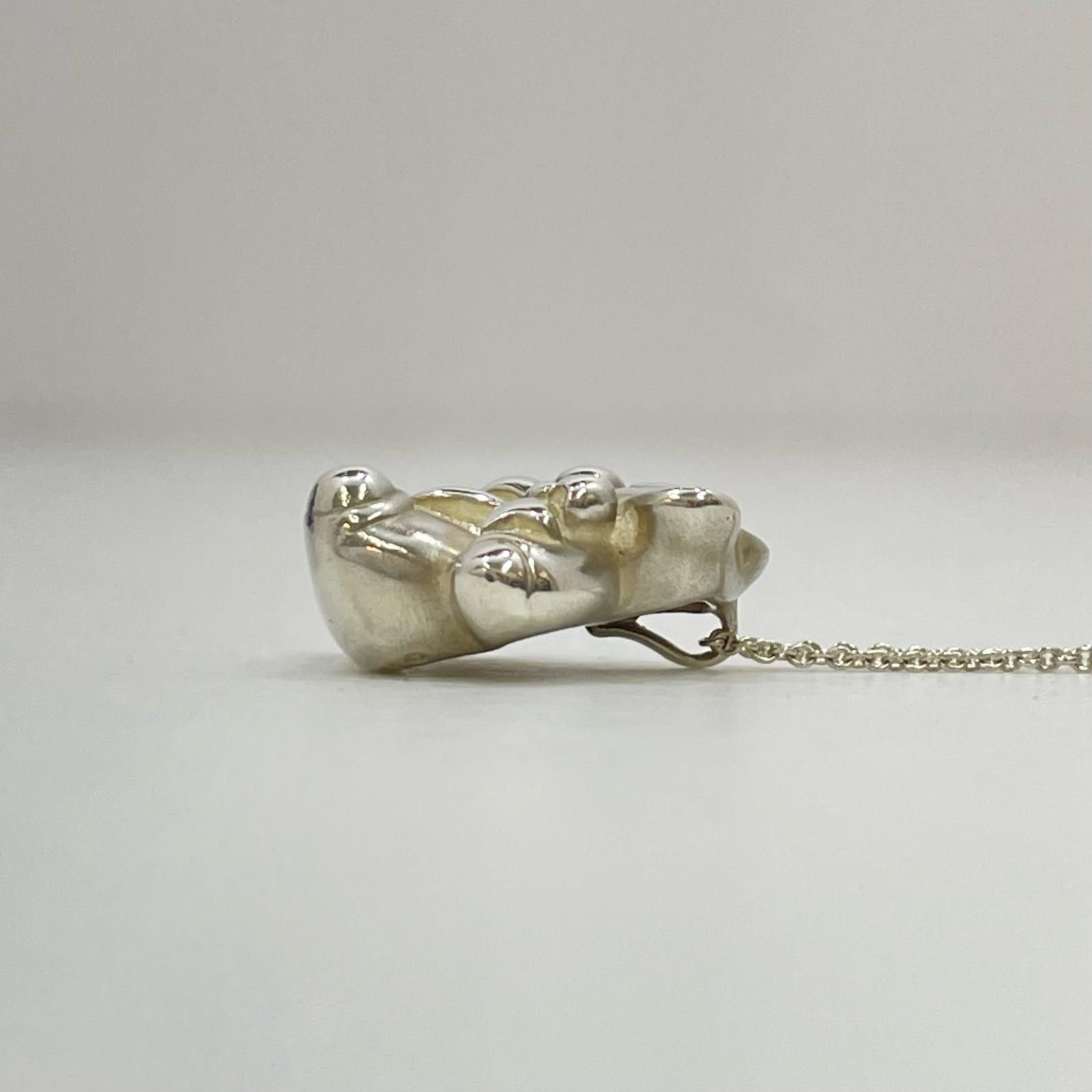 中古】Tiffany&co | ティファニー テディべア くま ペンダント