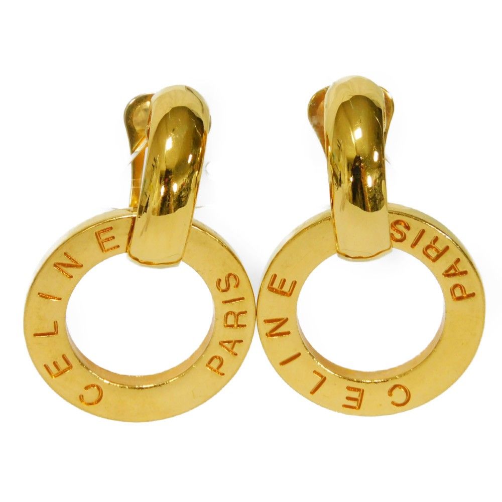 CELINE セリーヌ サークルロゴ スイング ラージ サークル ロゴ GP  