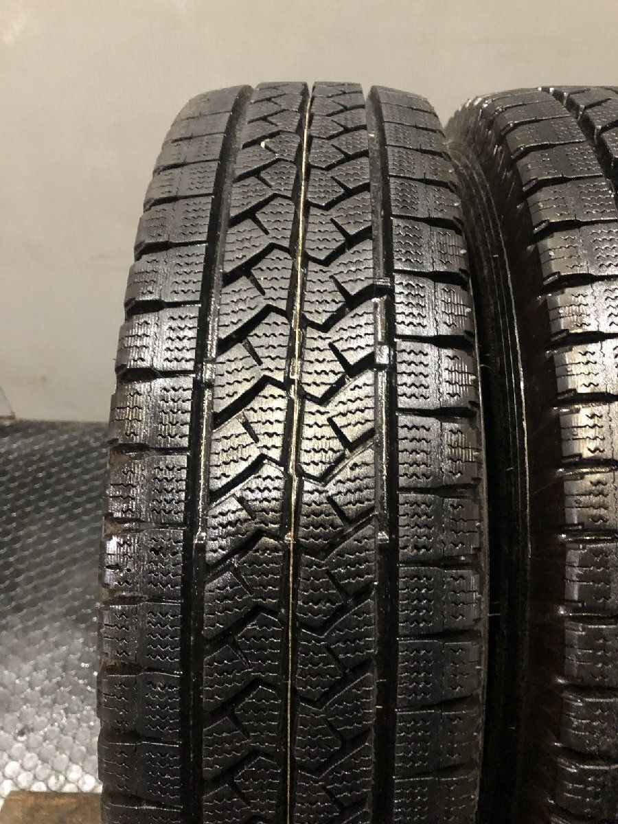 BS BRIDGESTONE BLIZZAK VL1 165R13LT 6PR 13インチ スタッドレス 4本 19年製 バリ溝 サクシード プロボックス等　(KTE043)