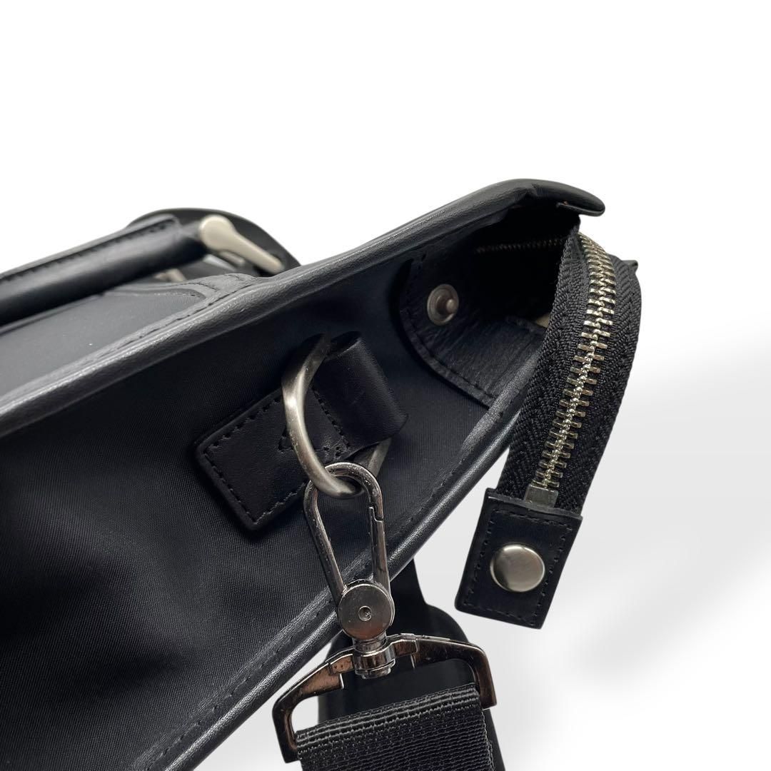 極美品 Burberry 2way ブリーフケース ビジネスバッグ ブラック 極美品 Burberry 2way ブリーフケース ビジネスバッグ ブラック