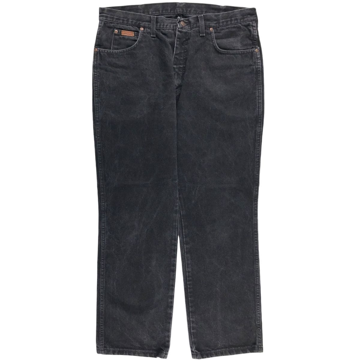 古着 80~90年代 ラングラー Wrangler ブラックデニム ストレートデニムパンツ メンズw36相当 ヴィンテージ/eaa500717