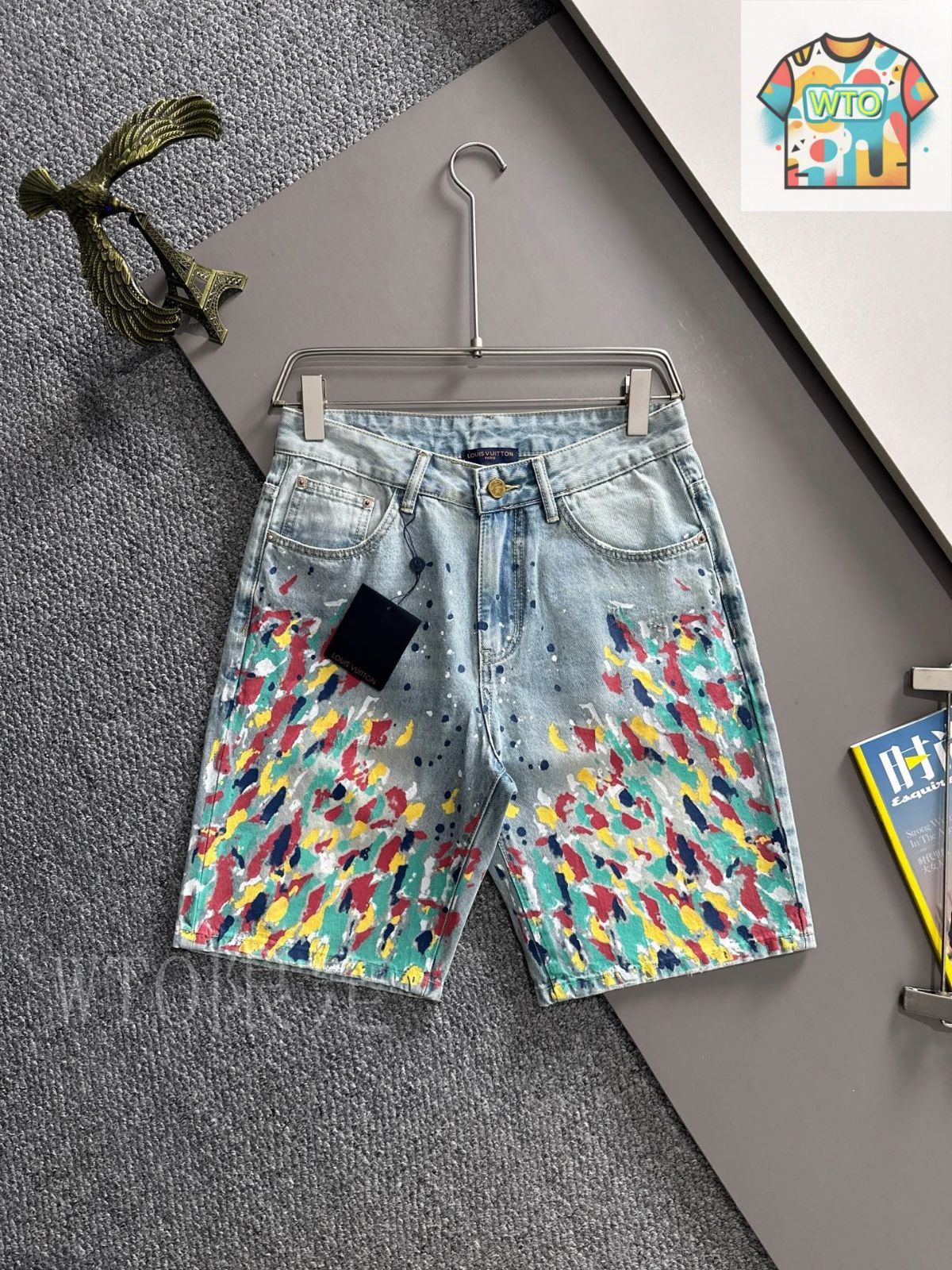 今日 LV 2025SS Denim Shorts 日本産デニム使用 -1
