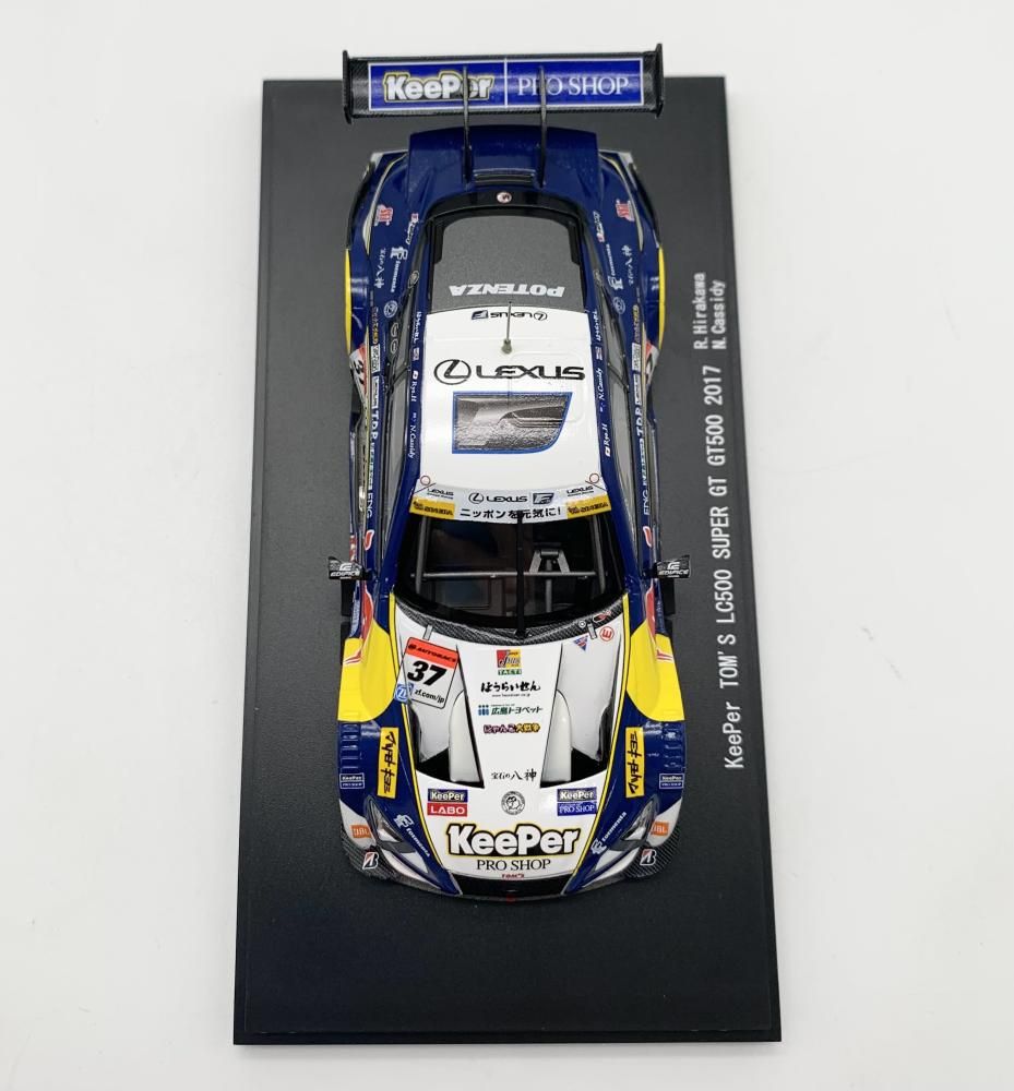 新品】エブロ SUPER GT 2017 Keeper LC500の1/43 新品】エブロ SUPER GT 2017 Keeper LC500の1/43