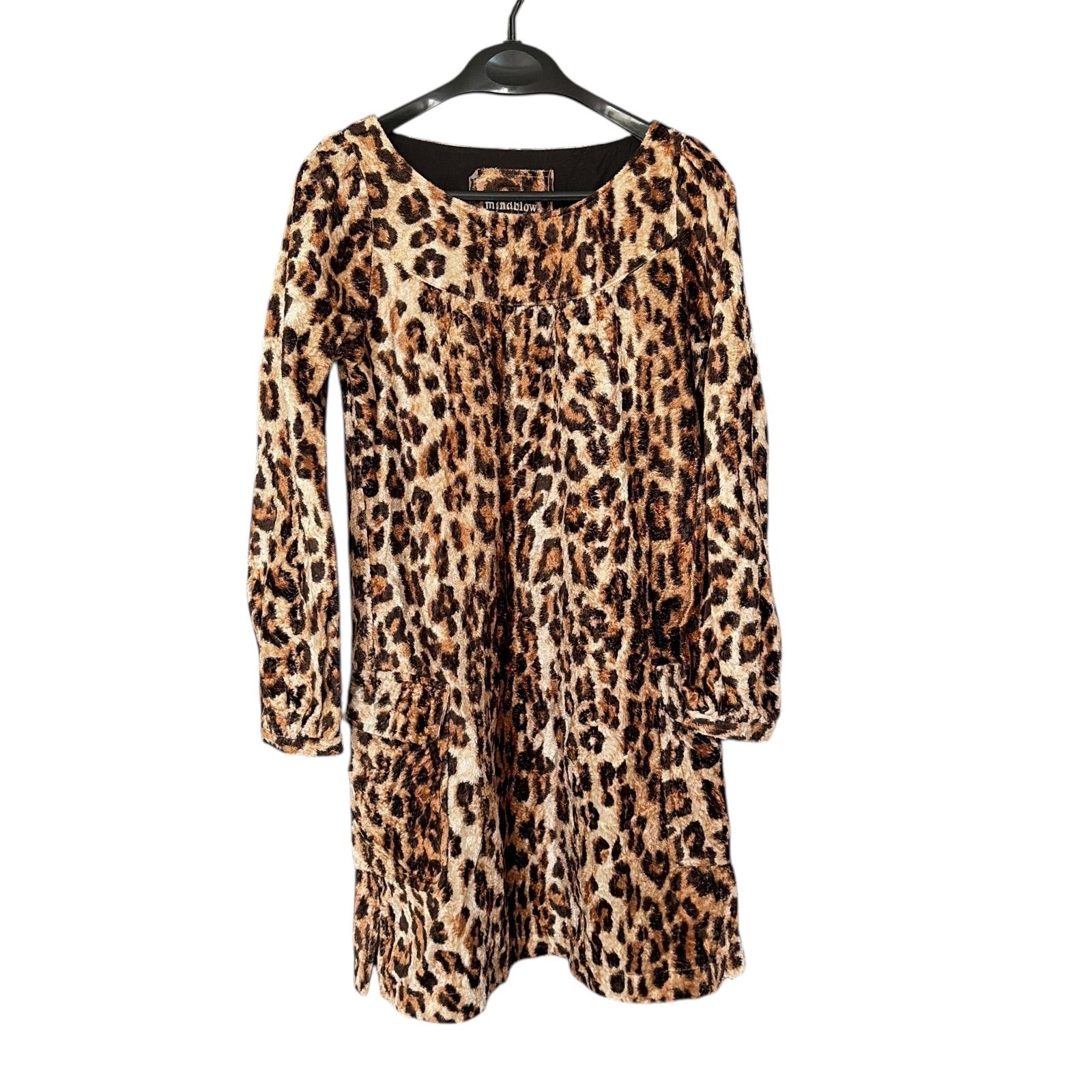 Z1554 mastermind JAPAN マスターマインド チュニック 豹柄 レオパード レディース