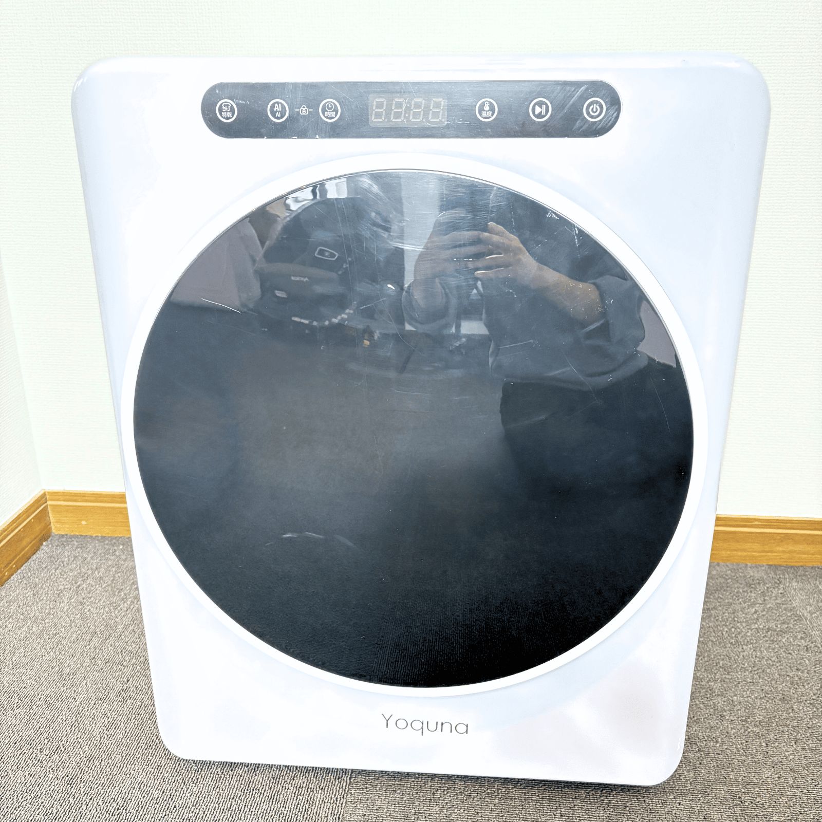 試運転のみ Yoquna 3kg 衣類乾燥機 GDZ40-518E 製 ホワイト