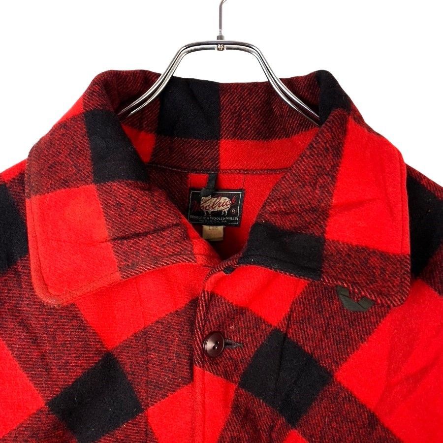 woolrich マッキーノ ジャケット バッファローチェック 70s 美品 70's WOOLRICH 白タグ マッキーノジャケット バッファロー