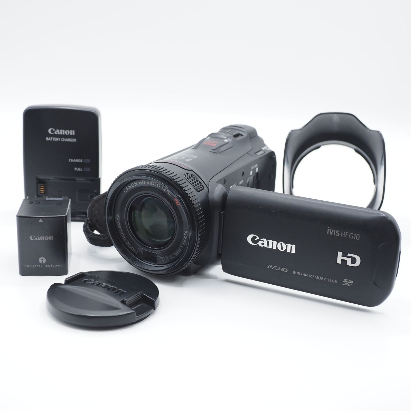 Canon キヤノン デジタルビデオカメラ iVIS HF G10 2843
