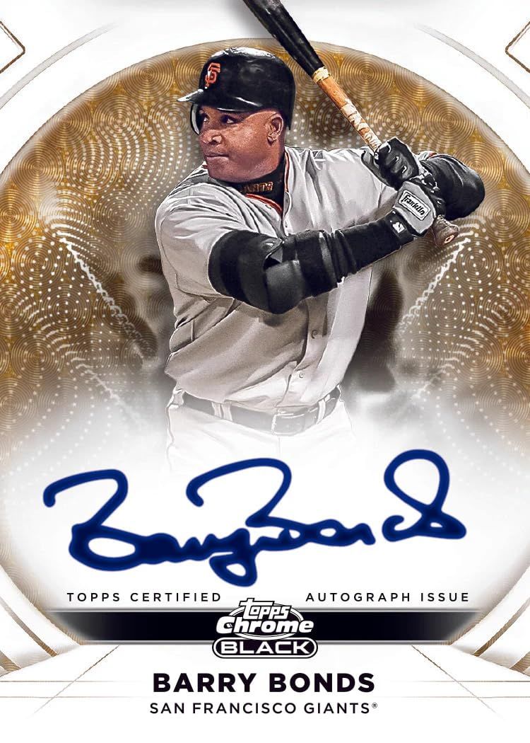2025 Topps Chrome Black Baseball - Hobby Box - トップス クローム 