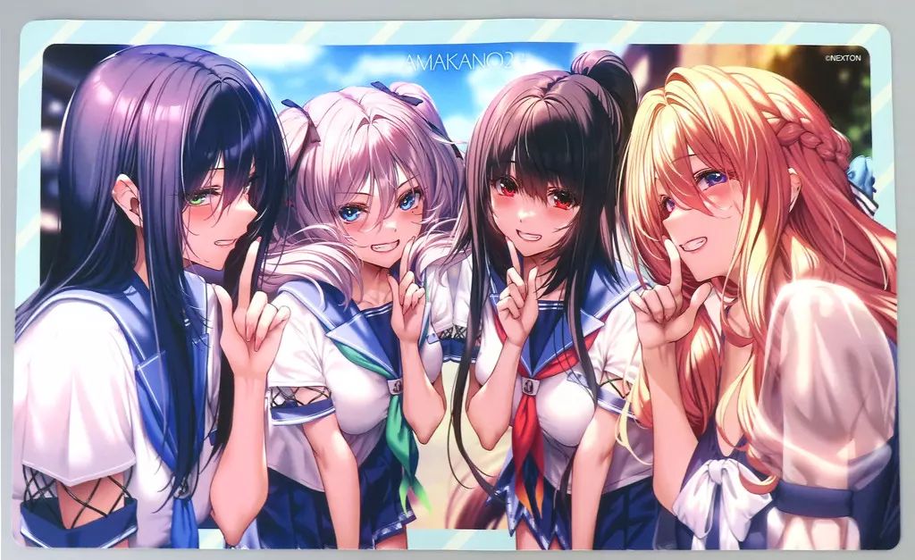 アマカノ ラバーマット 2種セット 中古】サプライ 『アマカノ2+』ヒロインズ 2024 WINTER オリジナル