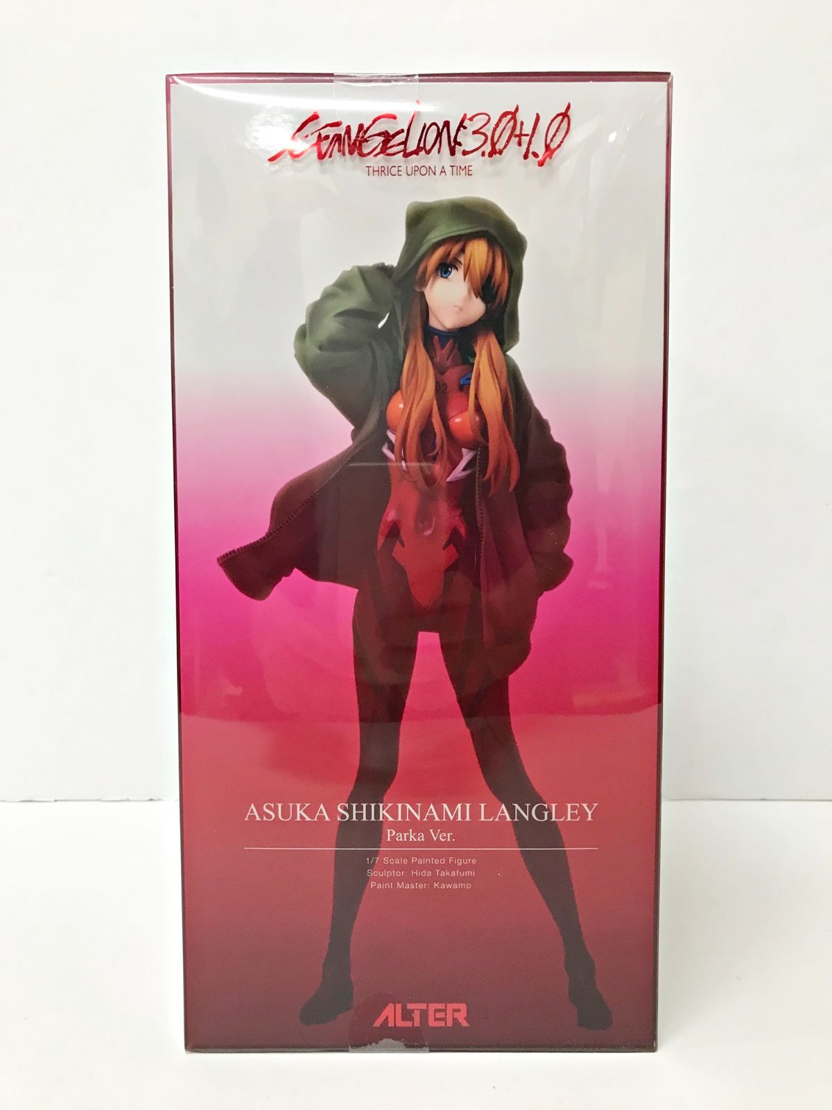 新品 未開封 式波・アスカ・ラングレー パーカー Ver. 1/7 完成品