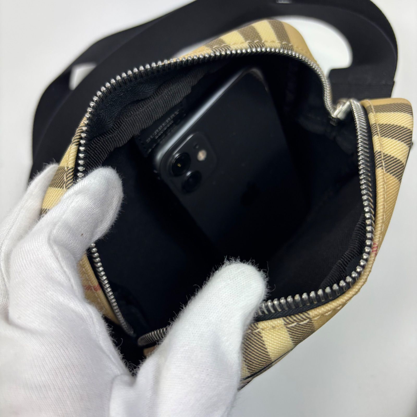 BURBERRY LONDON バーバリーロンドン ショルダーバッグ ミニ 