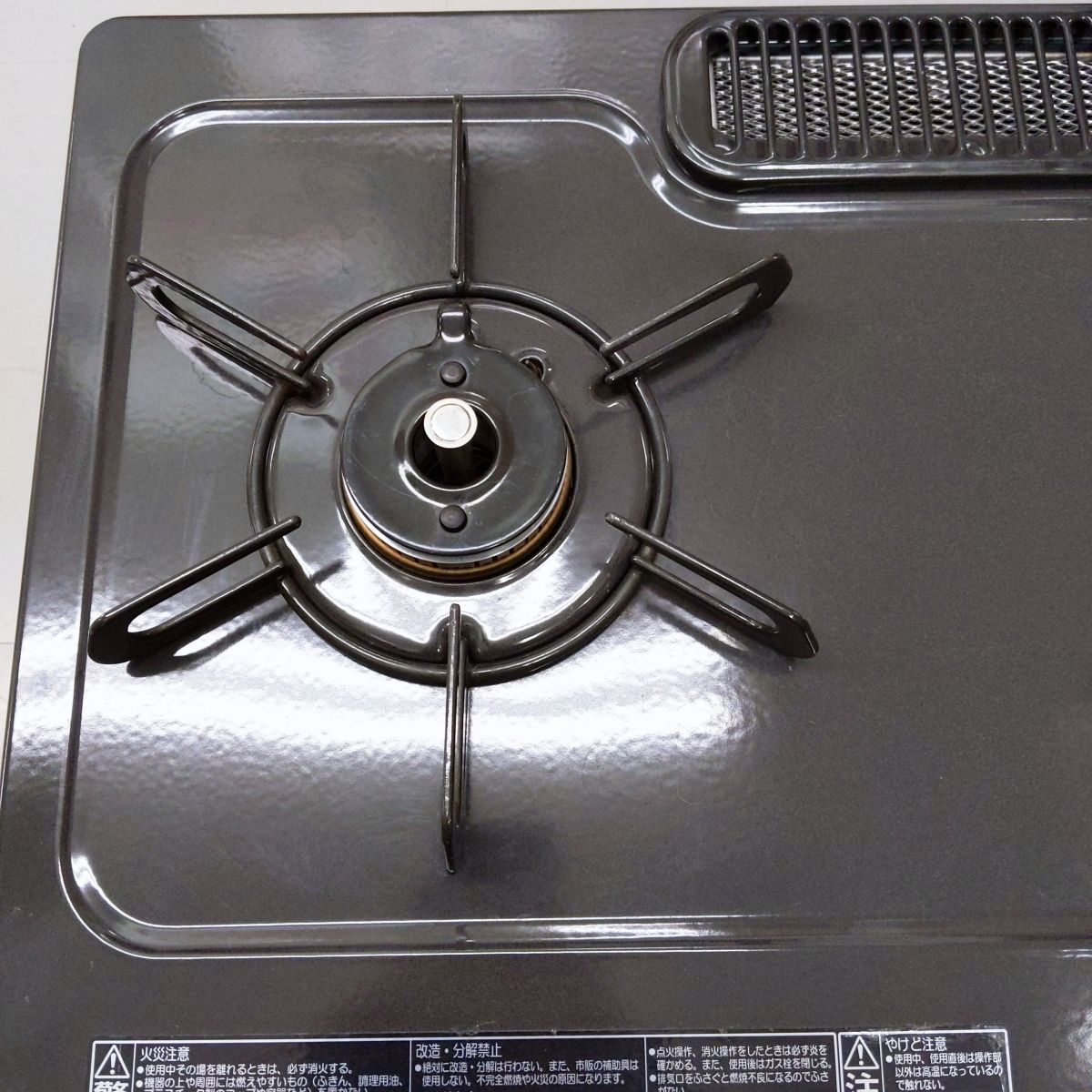 中古品】パロマ ガステーブル ガスコンロ 水無し片面焼き 59cm 