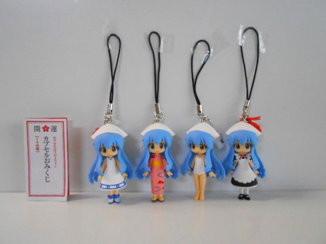♯Jyb12COカプセルQフロイラインカプセルおみくじイカ娘4種