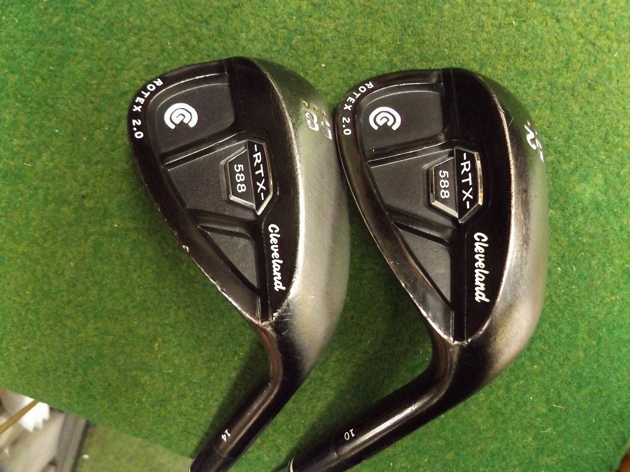 クリーブランド ゴルフウェッジ スチールシャフト 52°&56° 2本セット