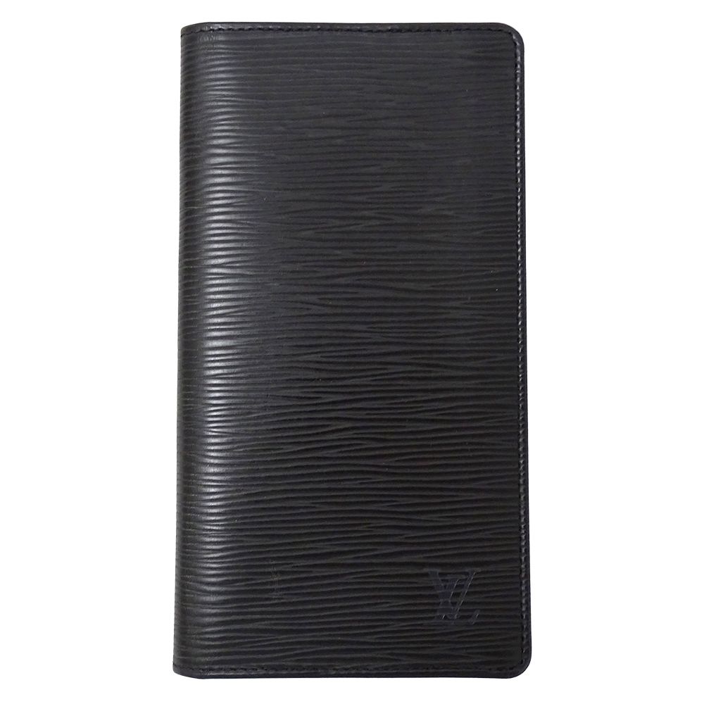 ルイ ヴィトン LOUIS VUITTON 財布 エピ メンズ ブランド 札入れ 長財布 ポルトカルト クレディ 円 ノワール M63212 ブラック 黒 おしゃれ