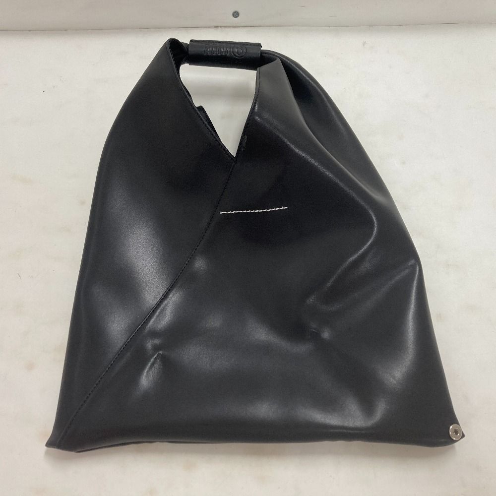 02w14257 Maison Margiela メゾンマルジェラ レザー メンズカバン ブラック 黒 ハンドバッグ S54WC0057