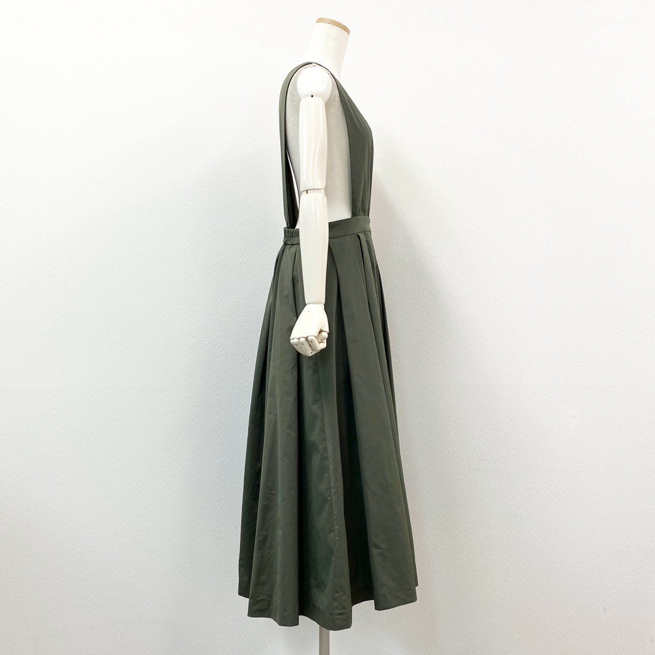 37e2 ADORE アドーア メモリータフタワンピース 変形 ドレス