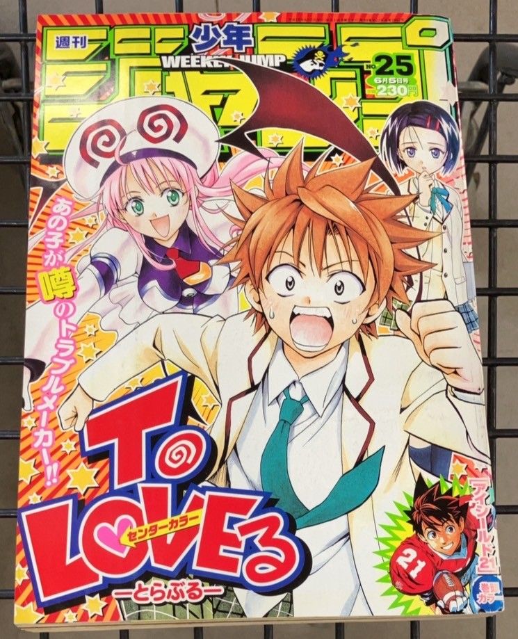 週刊少年ジャンプ2006年25号 表紙：ToLOVEる C240上-40 - メルカリ