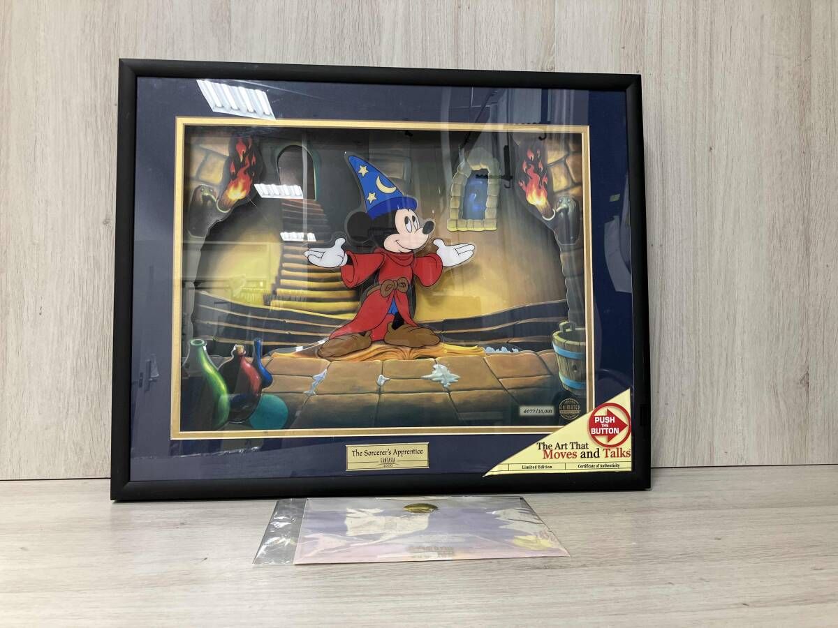 ディズニー ミッキーマウスANIMATEDANIMATIONSTHE ART THAT MOVES AND TALKS™The Sorcerer s ApprenticeMODEL DYFAN