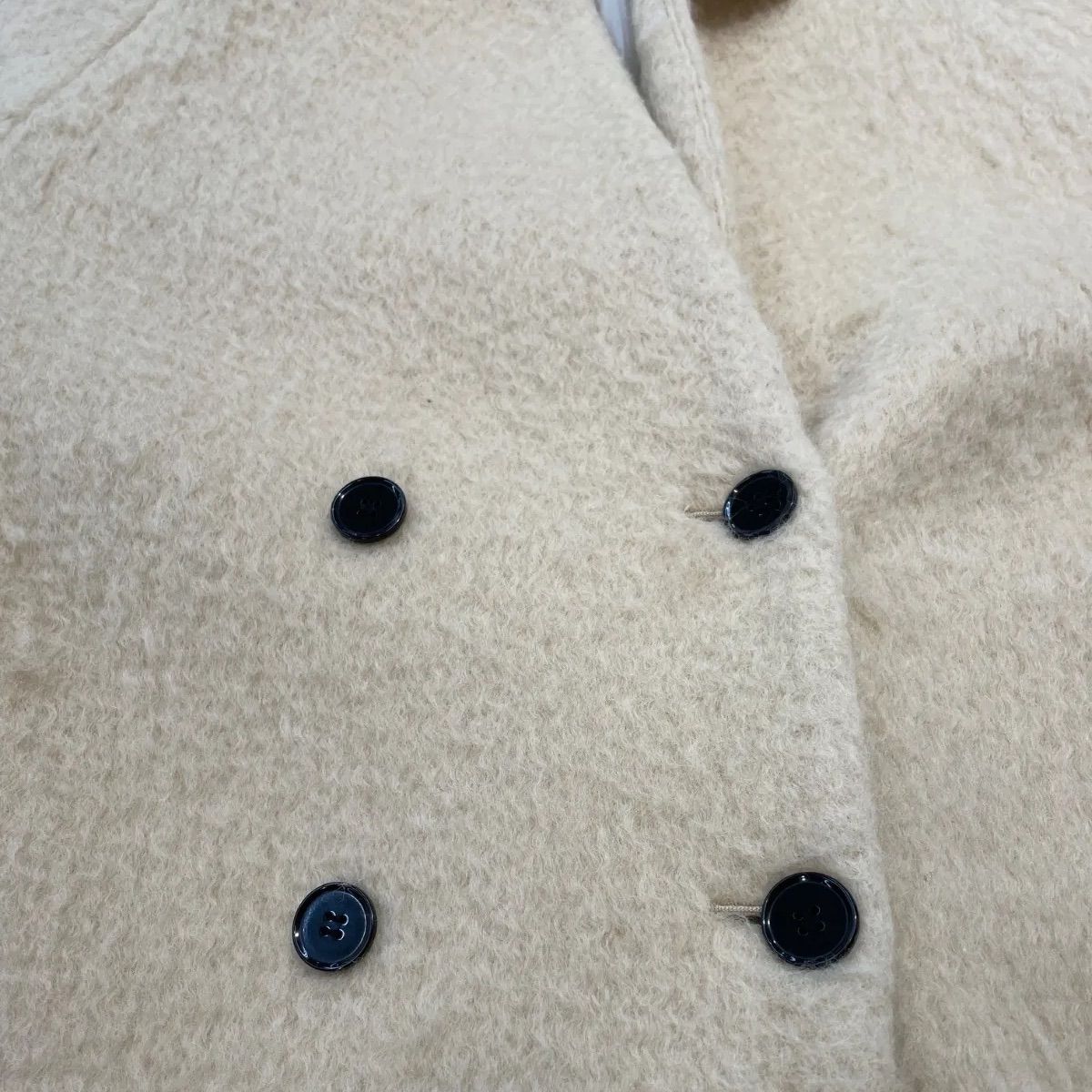 新品 未使用品 anuke アンヌーク カラーレス シャギーコート