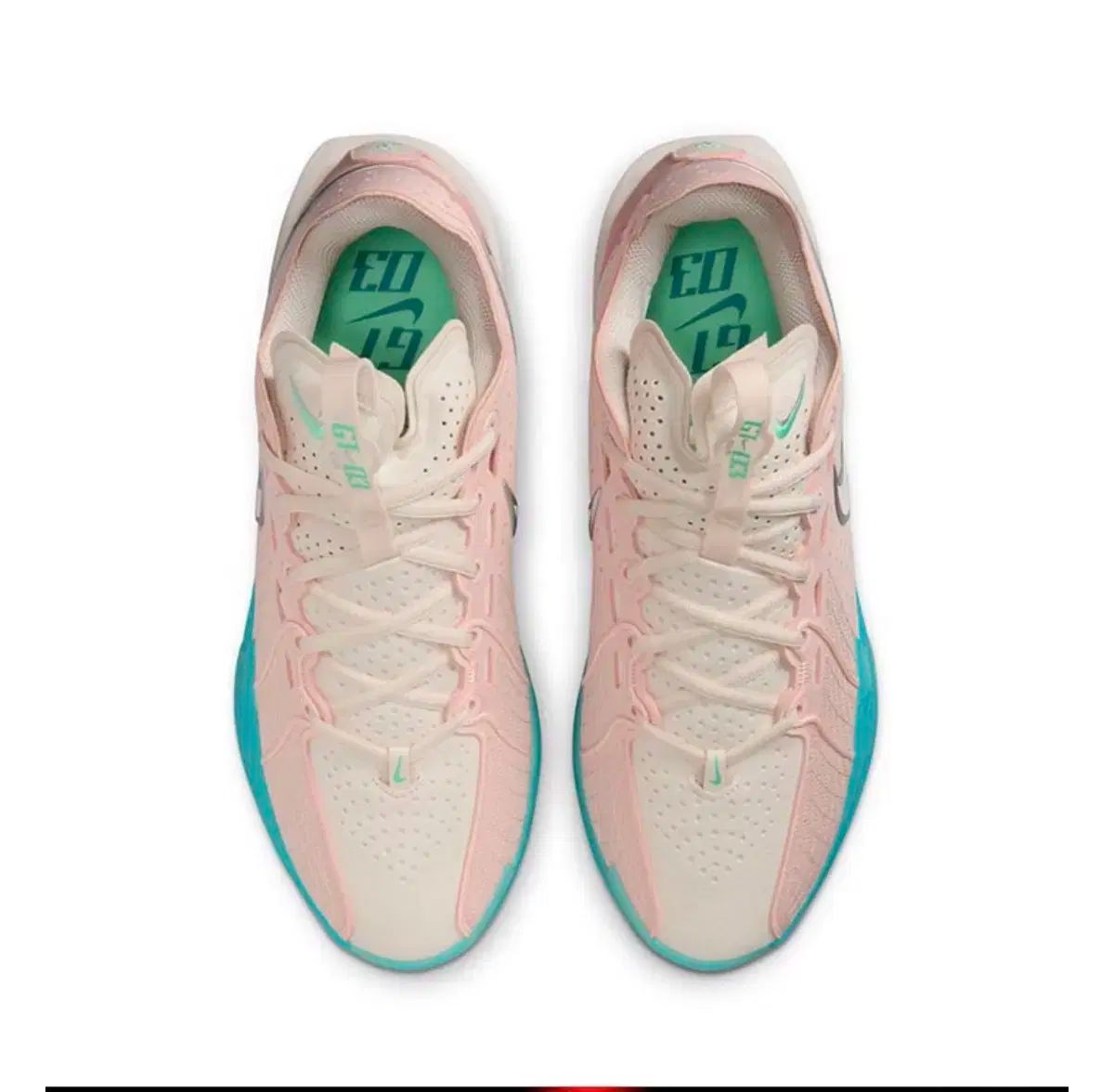 韓国 店舗 NIKE ナイキ ジーティーカット3 EP -ウォッシュド コーラル GT CUT3 バスケシューズ DV