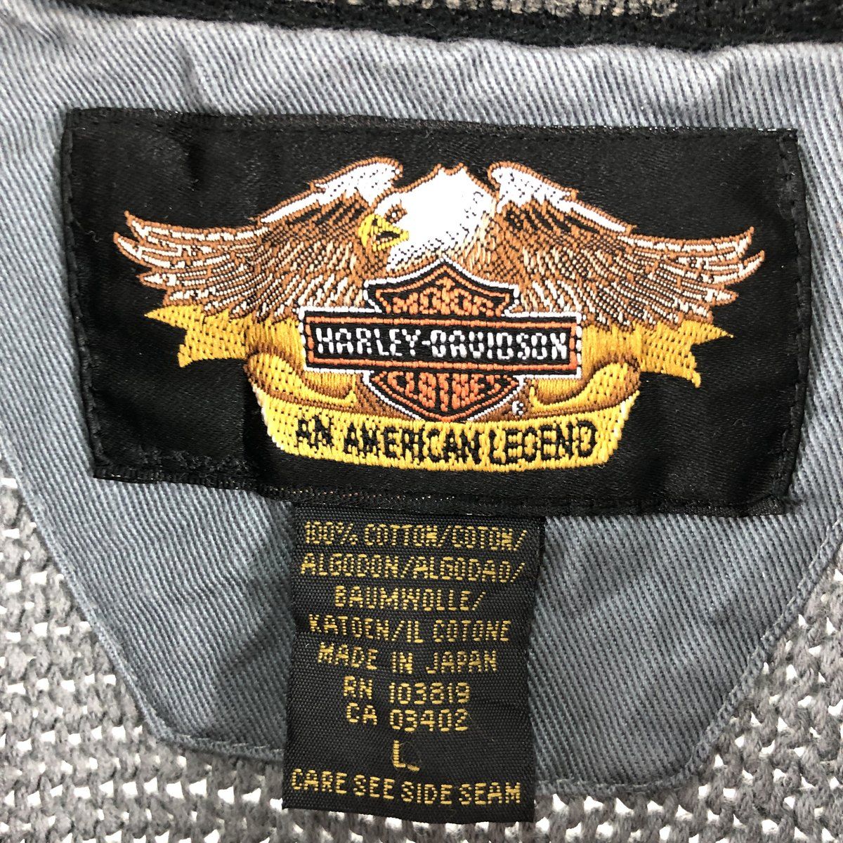 古着 90年代 ハーレーダビッドソン HARLEY DAVIDSON AN AMERICAN 
