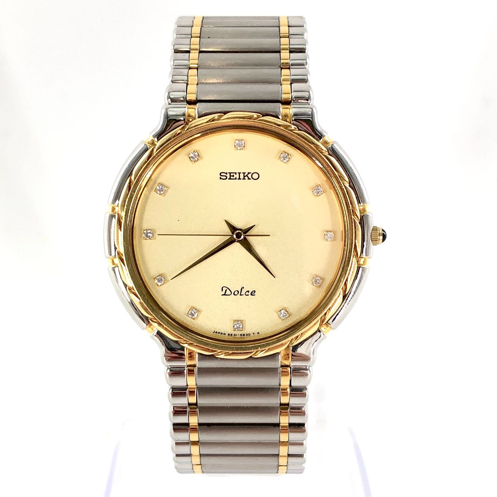 セイコー ドルチェ 18kt 腕時計 時計 SEIKO DOLCE 18KT 5E61-0A10 時計