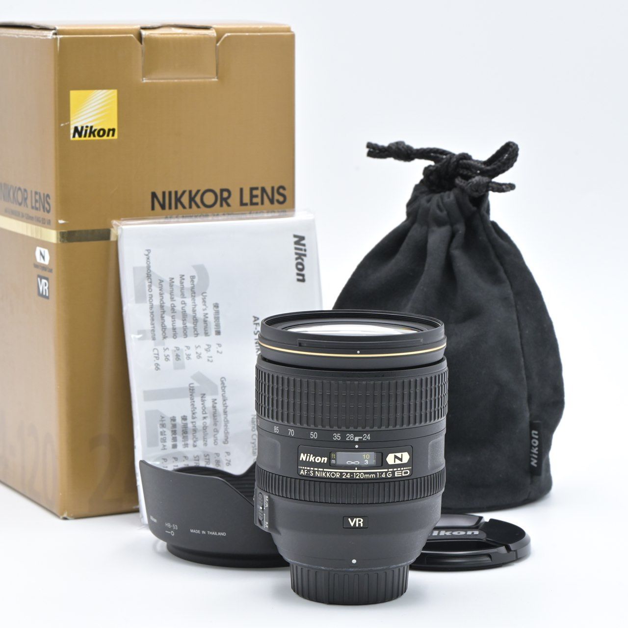Nikon ニコン AF-S NIKKOR 24-120mm f|4G ED VR 交換レンズ