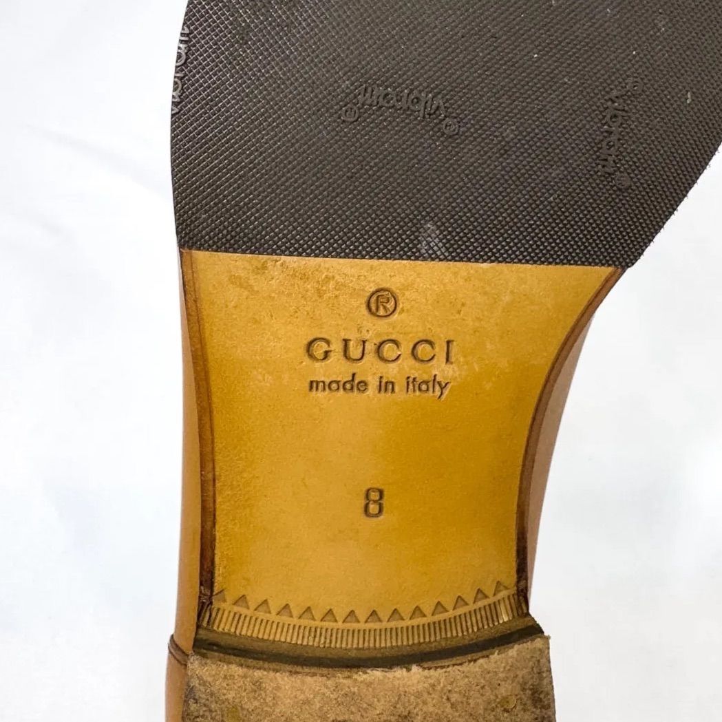 現行・極美品】GUCCI ヨルダーン ビットローファー 8 メンズ