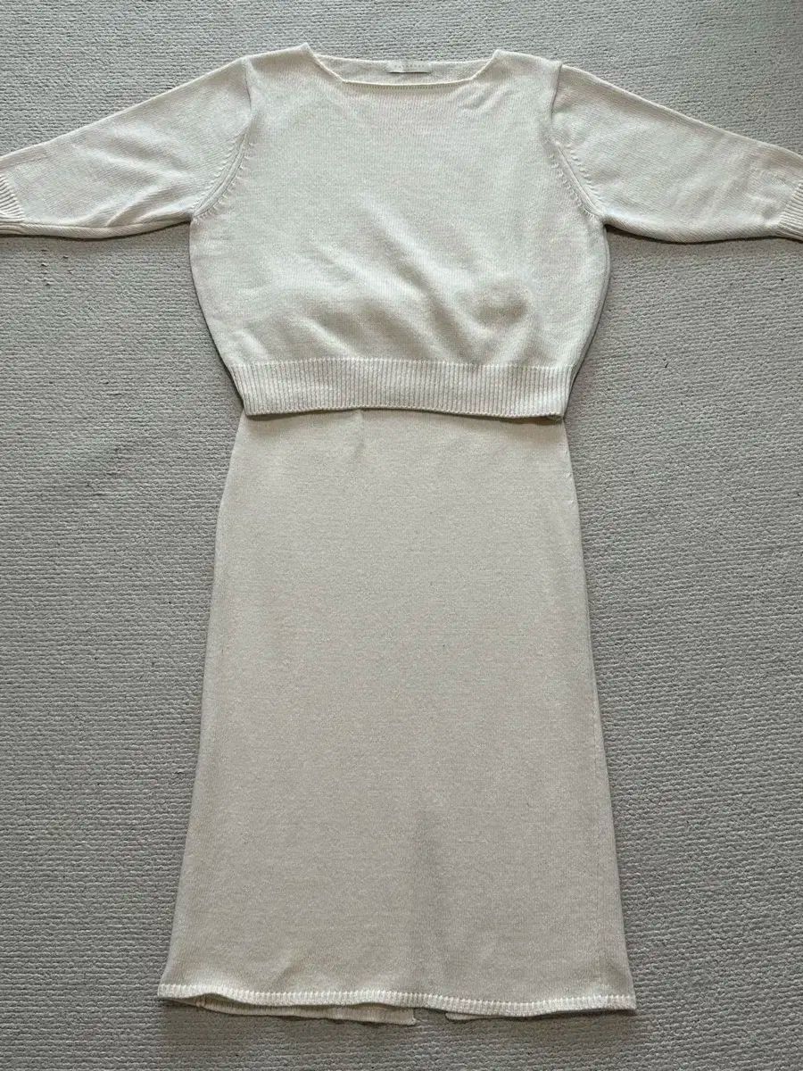  ウールニット ツーピース セットアップ その他 ビジネススーツ