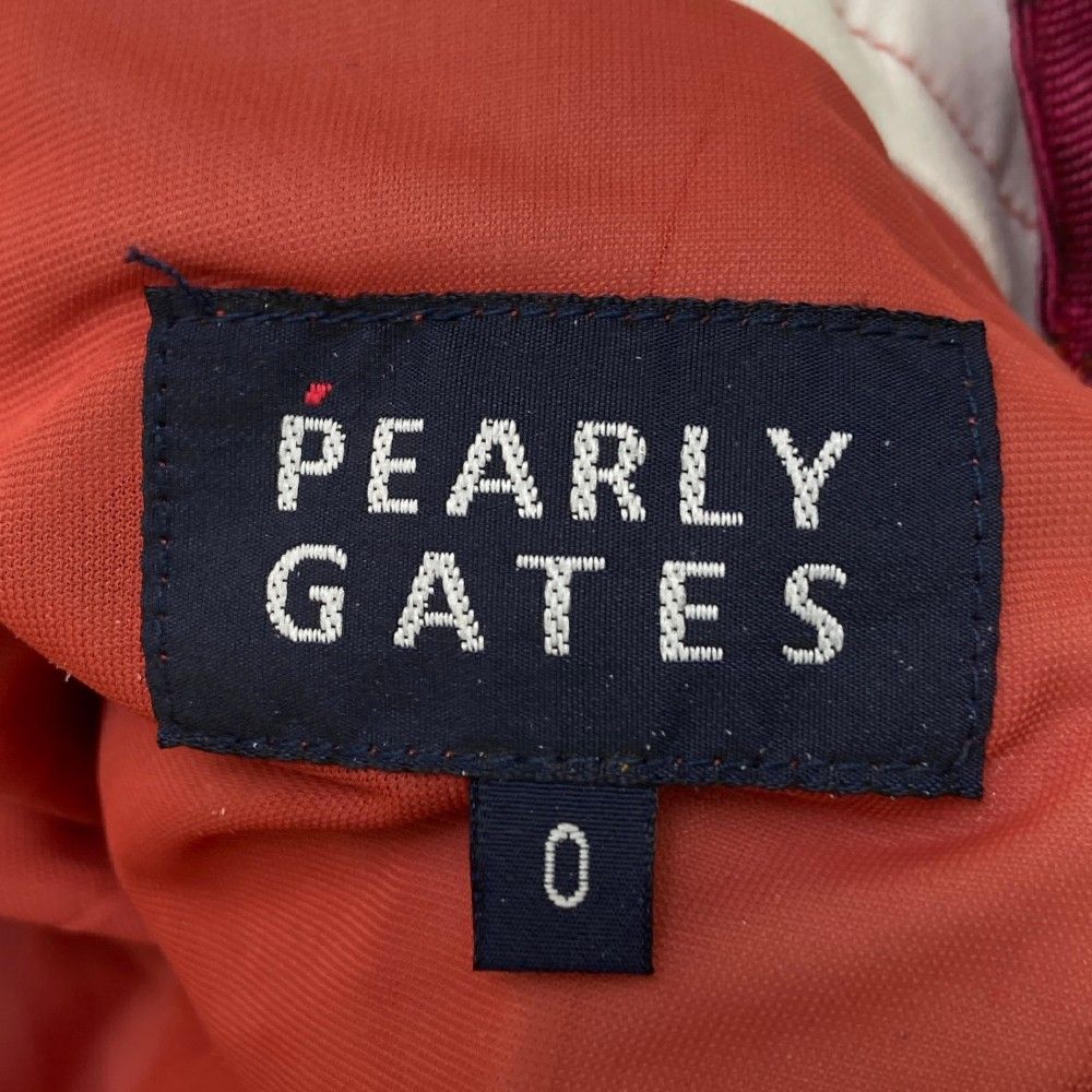 サイズ：0 PEARLY GATES パーリーゲイツ ウール混 ストレッチ