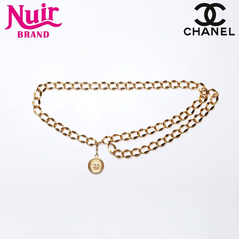 CHANEL シャネル ベルト チェーン コイン