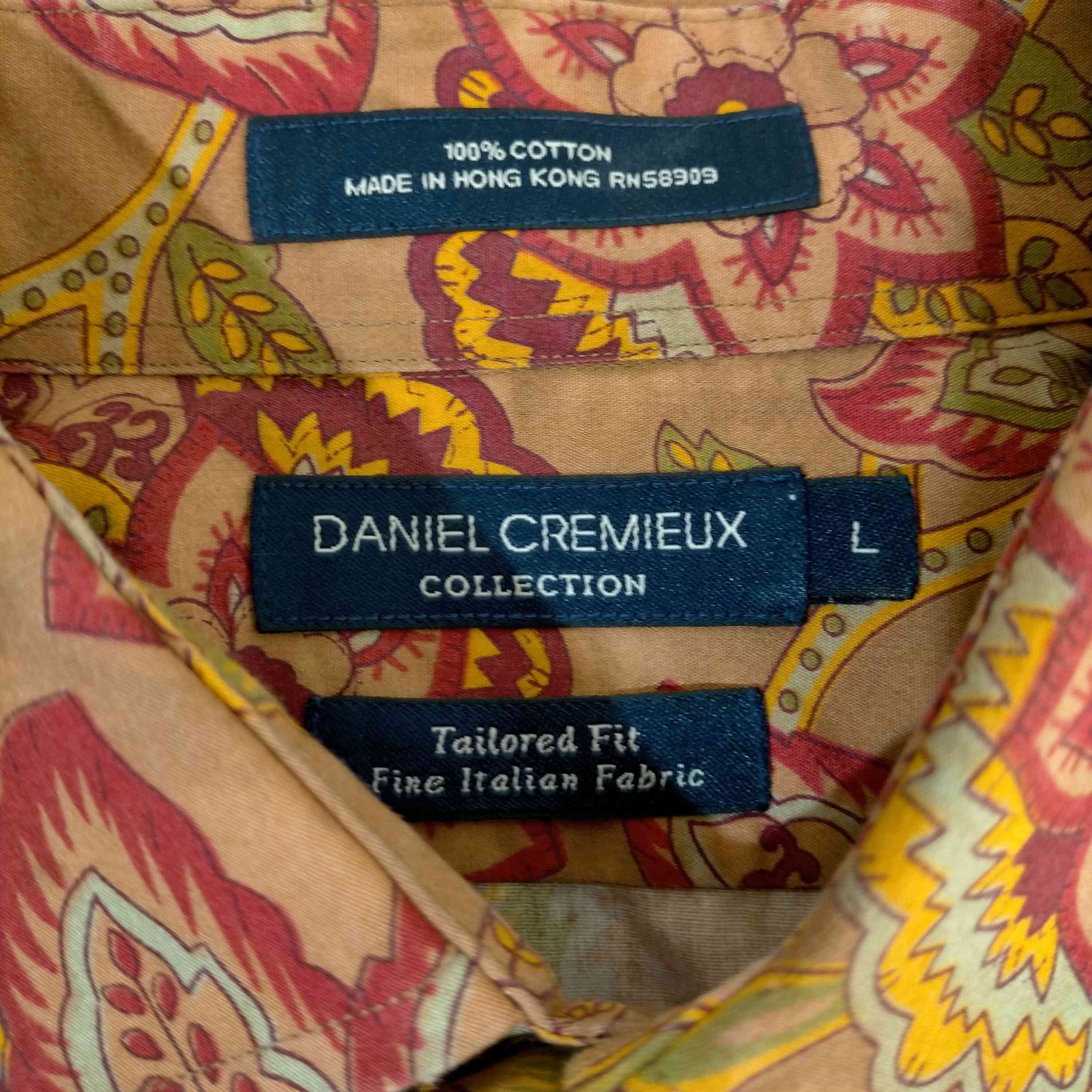 DANIEL CREMIEUX ダニエルクレミュ XL メンズ 長袖 シャツ - シャツ