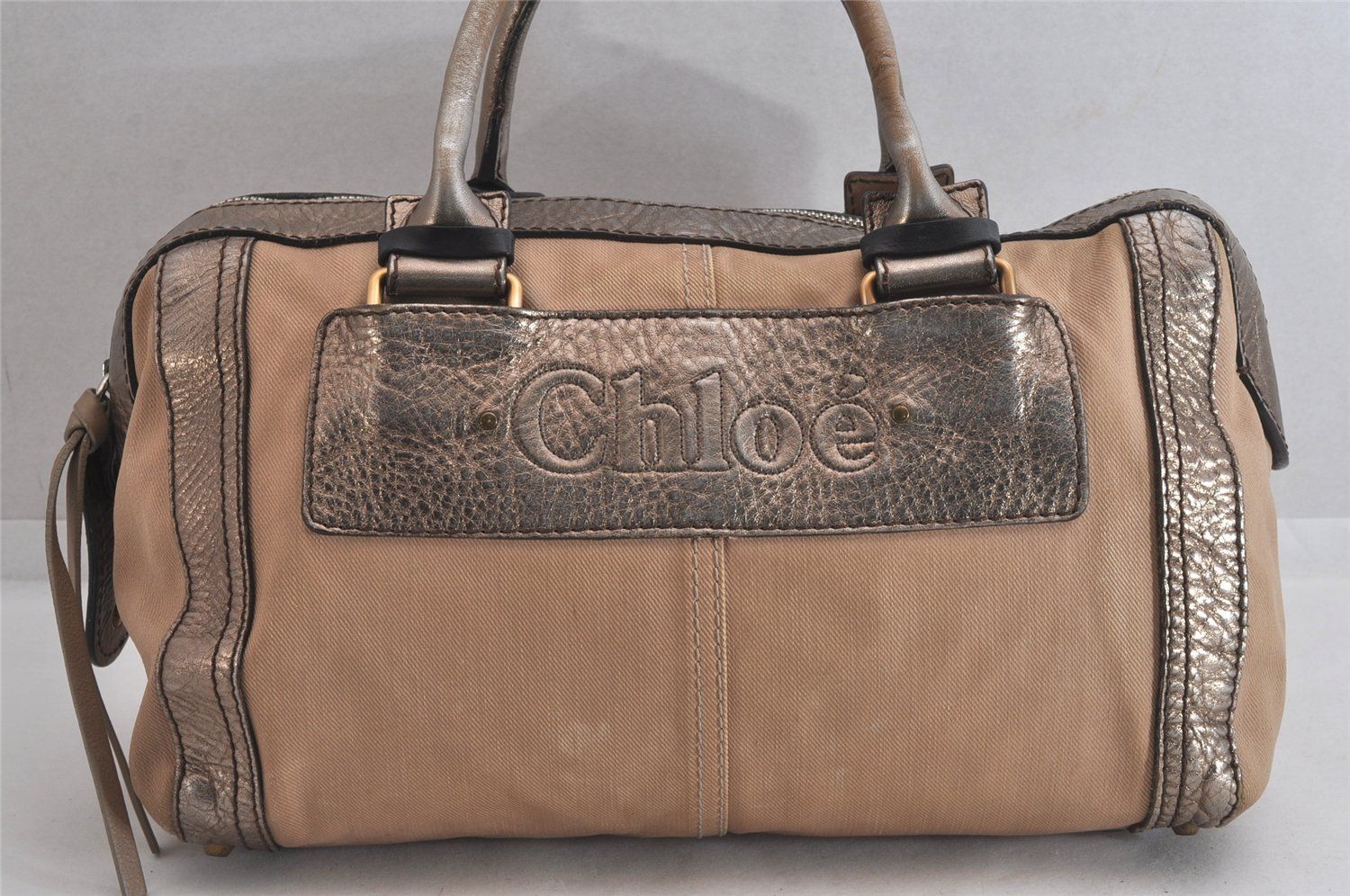 Chloé ブラウン レザー ハンドバッグ　ボストン Chloé シルベラード ブラウンレザー ハンドバッグ ボストンバッグ