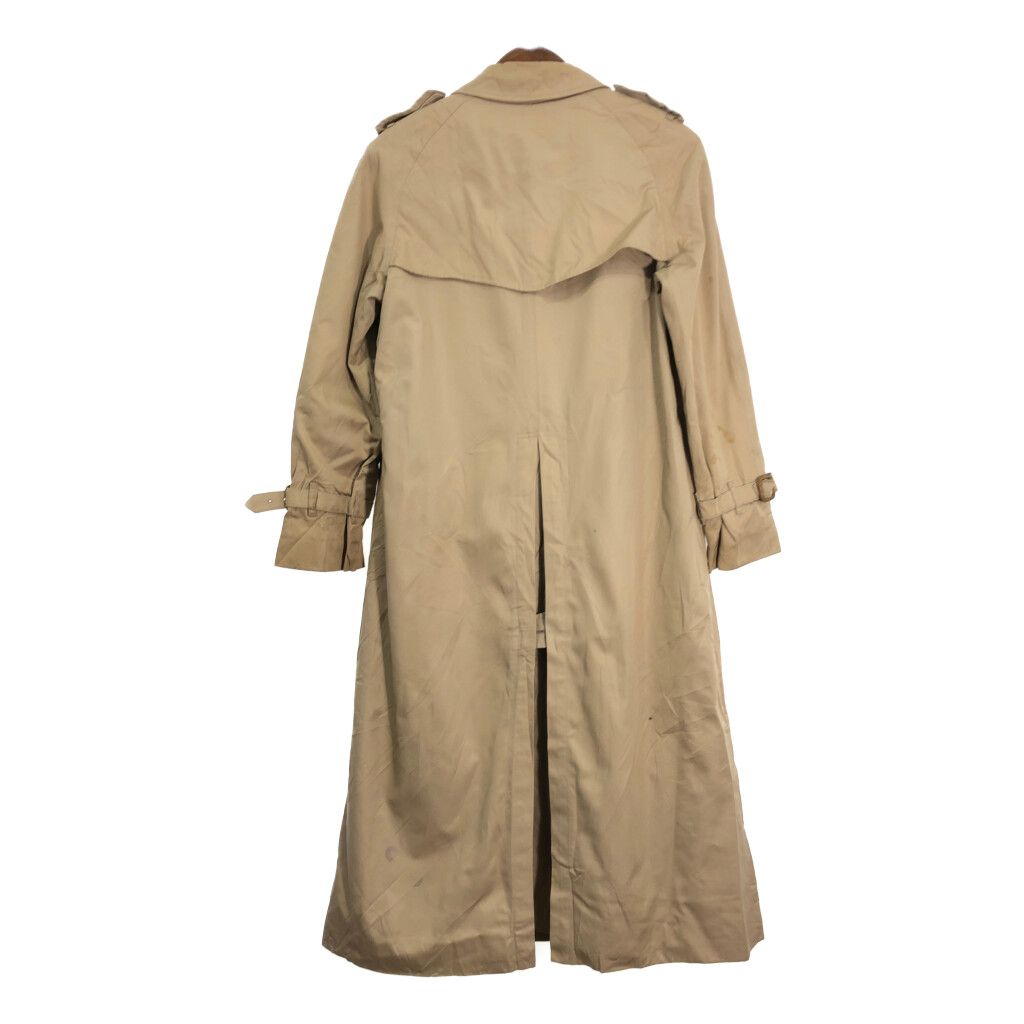 限定値下げ‼️【BURBERRY】バーバリー ベージュ系トレンチコート レトロ 特別SALEでチャンス》Burberry トレンチコート ゴールドボタン