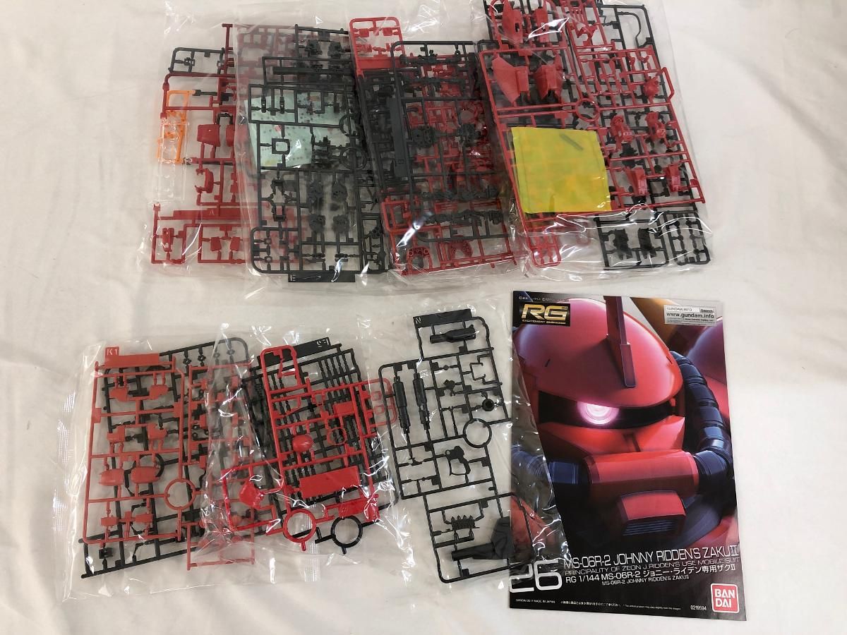 【未開封】RG 機動戦士ガンダムMSV MS-06R-2 ジョニー・ライデン専用ザクII 1/144スケール バンダイ】RG 1/144 MS-06R-2 ジョニー・ライデン専用ザクII