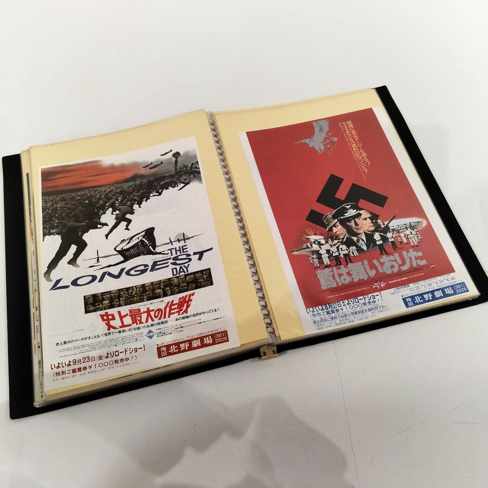 N-6071] 昔の映画作品 チラシコレクション 91種類まとめ売り