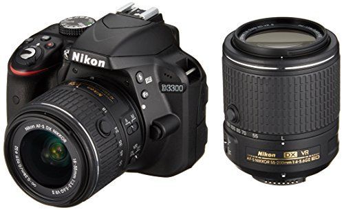 中古】Nikon デジタル一眼レフカメラ D3300 ダブルズームキット2