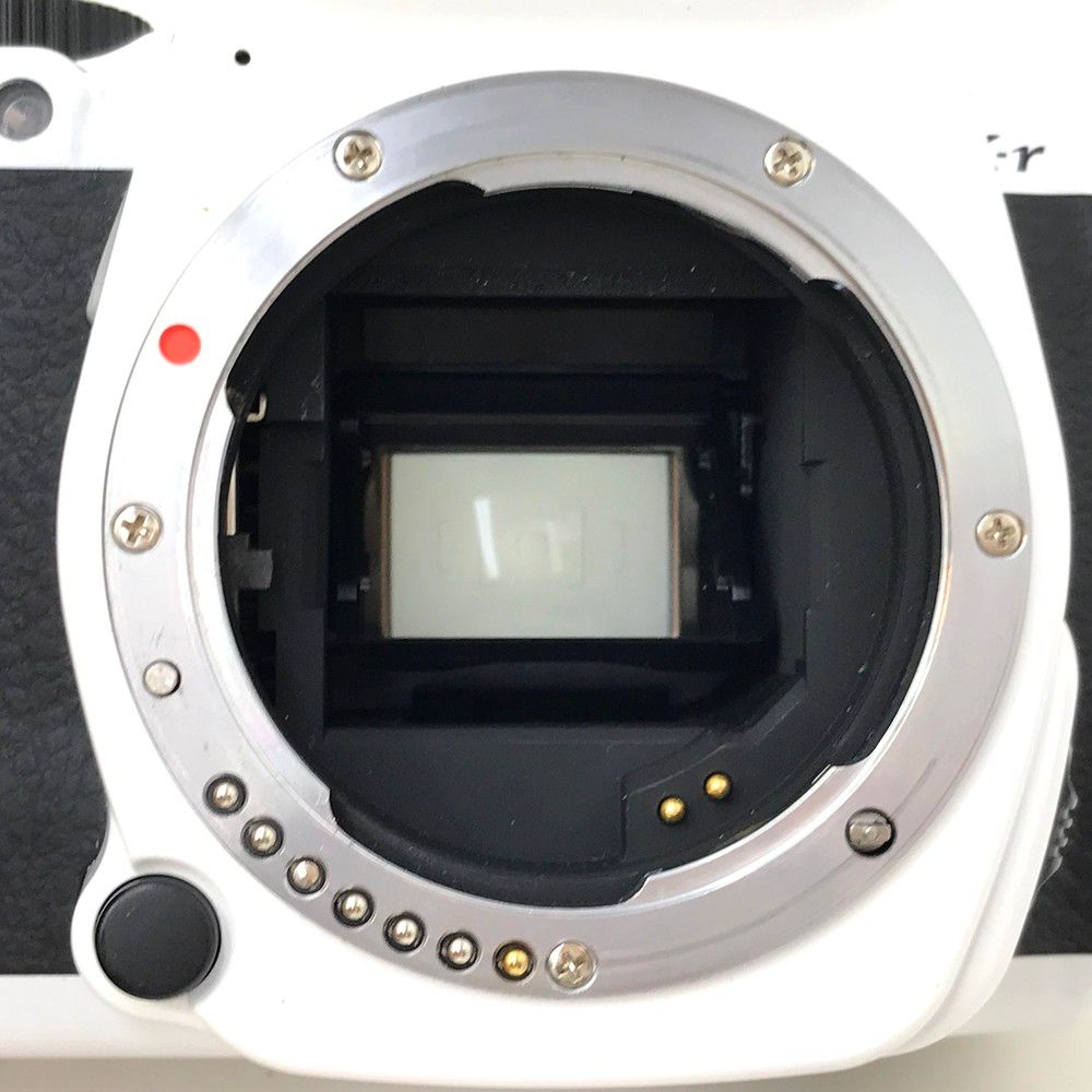 PENTAX ペンタックス K-r デジタル一眼レフカメラ ホワイト×ブラック 1:3.5-5.6 18-55mm AL 動作確認済 - メルカリ