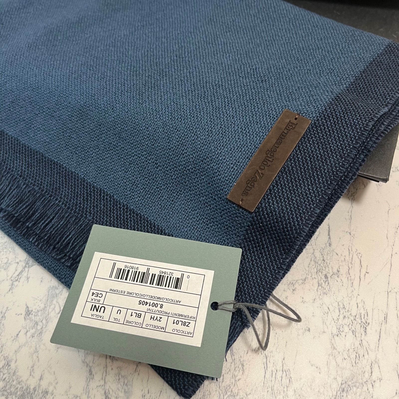 新品・未使用】Ermenegildo Zegna エルメネジルド ゼニア マフラー