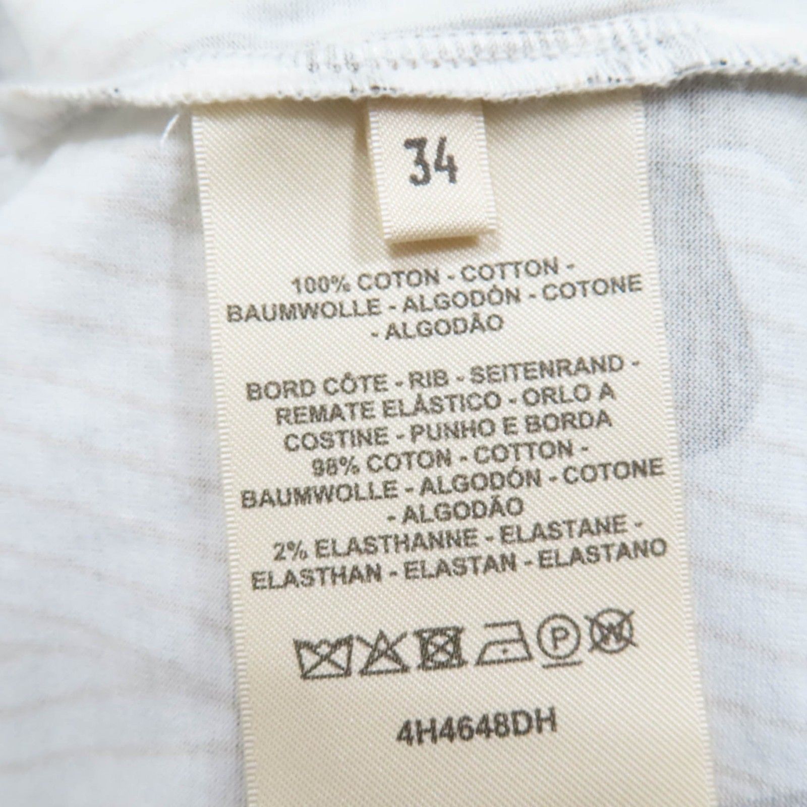 極美品☆HERMES エルメス 24SS 4H4648DH カレイドスコープ・エフェクト コットン 半袖Ｔシャツ ブラウン系 34 イタリア製 レディース 極美品☆HERMES エルメス 24SS 4H4648DH カレイドスコープ・エフェクト