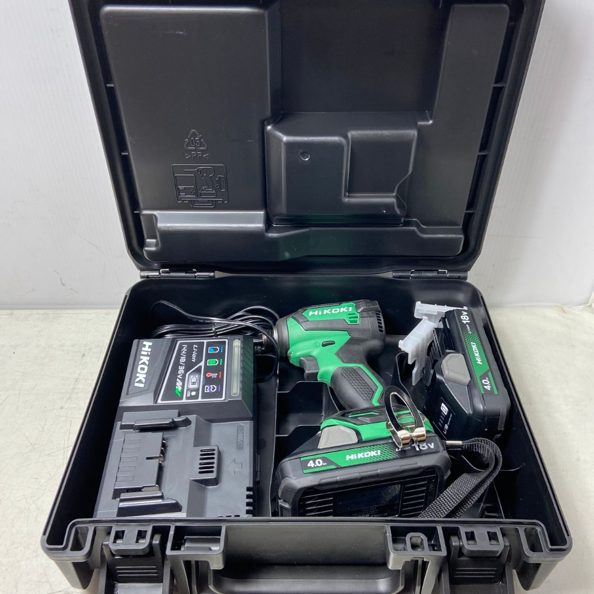 ΦΦHiKOKI ハイコーキ 18Vコードレスインパクトドライバ WH18DE グリーン