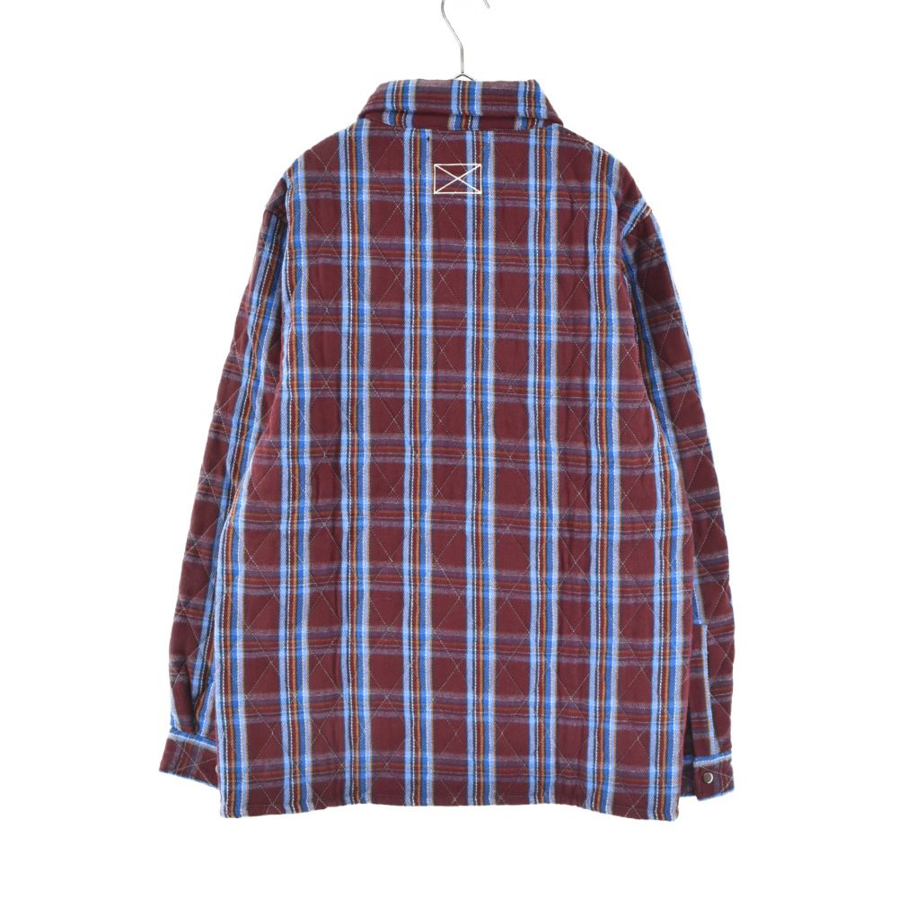 MLVINCE (メルヴィンス) OUILTED CHECK SHIRT JACKET キルティング加工