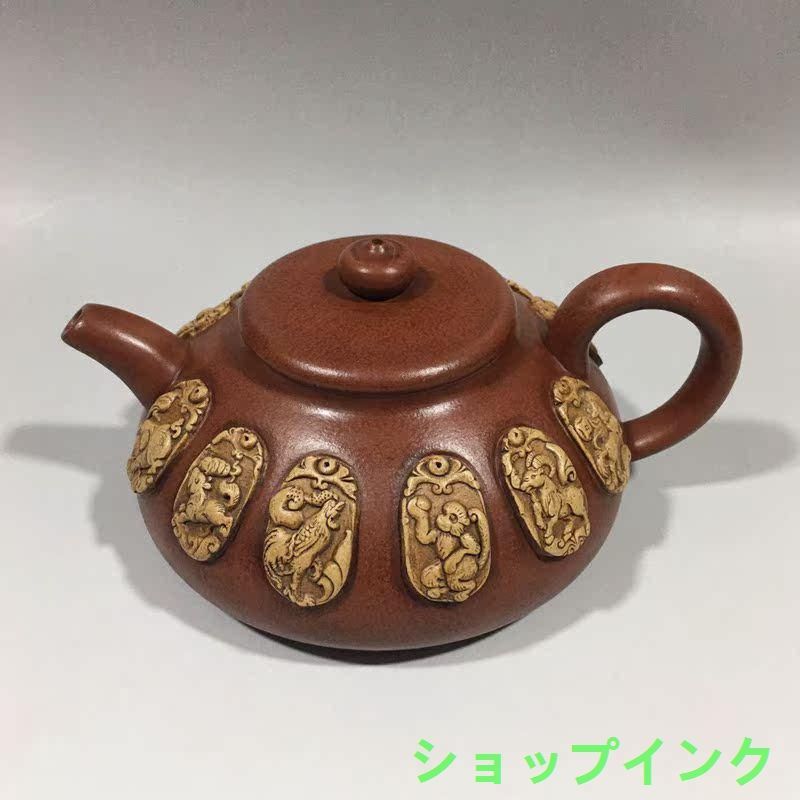 煎茶道具　珍品 古香蘭社急須② 煎茶道具 急須（オールド香蘭社 後手急須 古い煎茶道具 茶器
