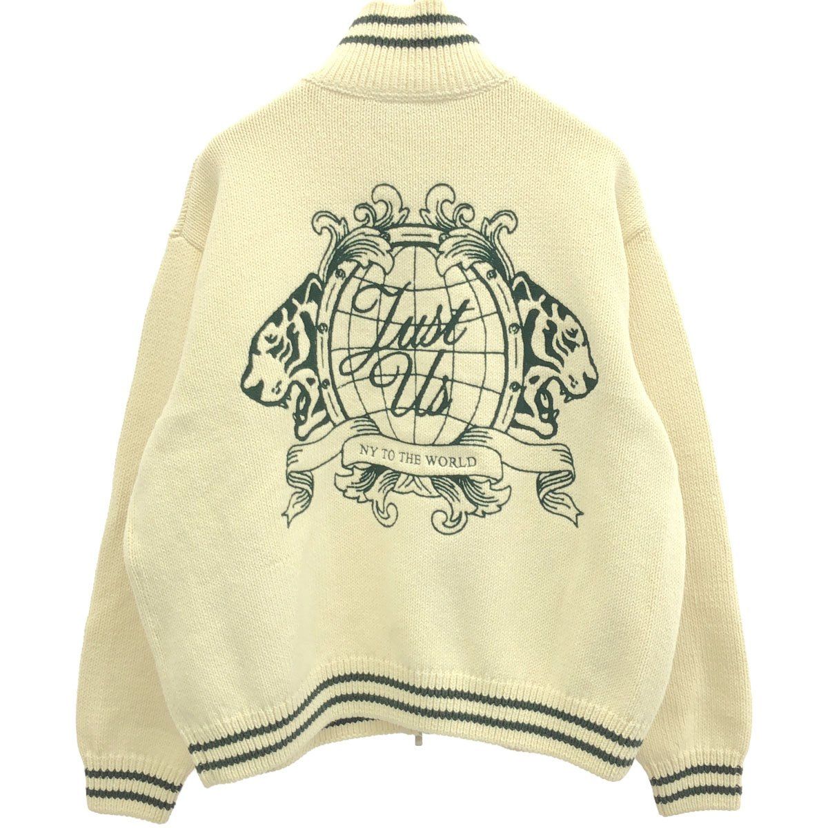 KITH キス 23AW Wyona Full Zip Varsity Sweater ジップアップニット 