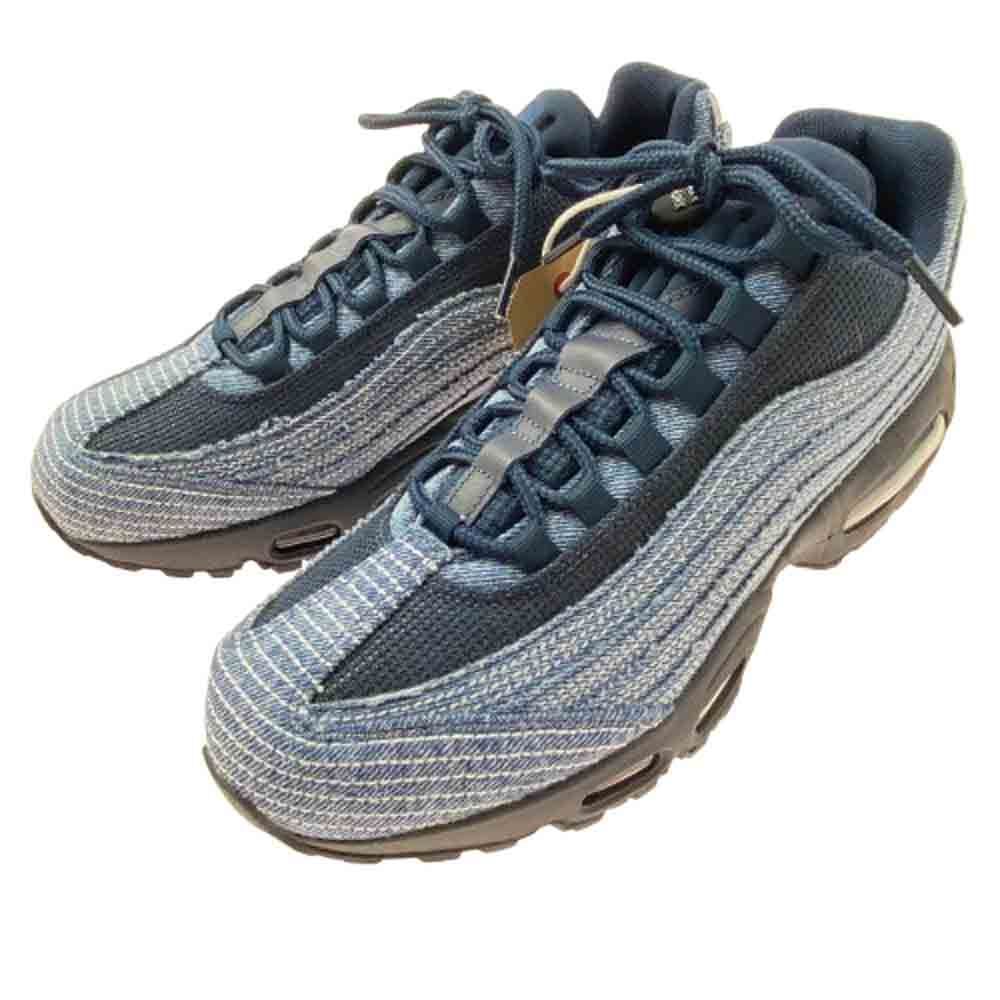 【新品未使用】Levis×Nike AirMax95 青27センチ 美箱品 NIKE ナイキ フェイクバスターズ鑑定済 HM4743-400 Levi's AIR